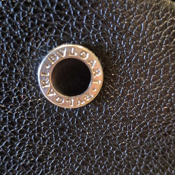 BVLGARI Decollete Handbag Black Leather In EC. Beautiful Structured Purse.EC. - Picture 15 of 16